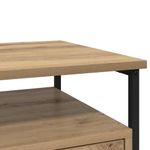 Casa si Gradina - Mobilier - Comode si corpuri - Noptiere - Noptiera stejar artizanal 40 x 42 x 55 cm Lemn compozit - Infinity.ro