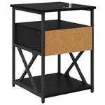 Casa si Gradina - Mobilier - Comode si corpuri - Noptiere - Noptiera cu sertar 2 pcs Stejar negru 40 x 42 x 55 cm - Infinity.ro