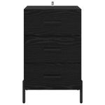 Casa si Gradina - Mobilier - Comode si corpuri - Noptiere - Noptiera Stejar negru 40 x 40 x 66 cm Lemn compozit - Infinity.ro