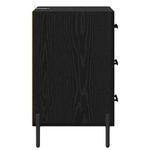 Casa si Gradina - Mobilier - Comode si corpuri - Noptiere - Noptiera Stejar negru 40 x 40 x 66 cm Lemn compozit - Infinity.ro