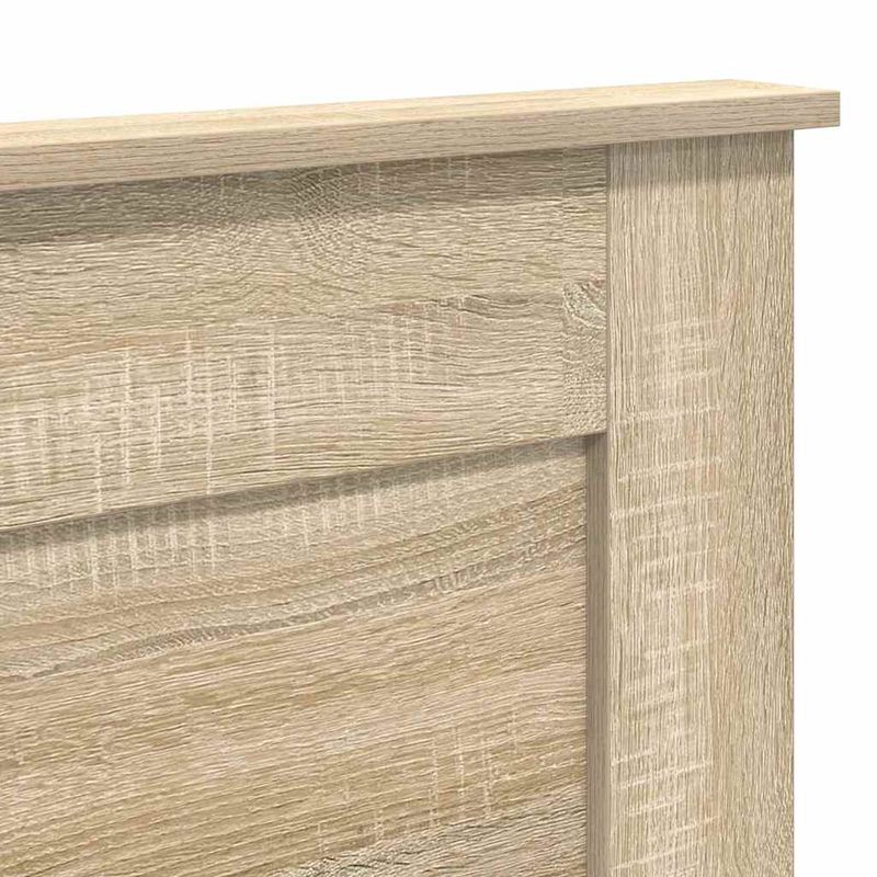 Casa si Gradina - Mobilier - Paturi si accesorii - Accesorii paturi - Tablie de pat cu LED, alb, 180x5x118/128 cm, piele ecologica - Infinity.ro