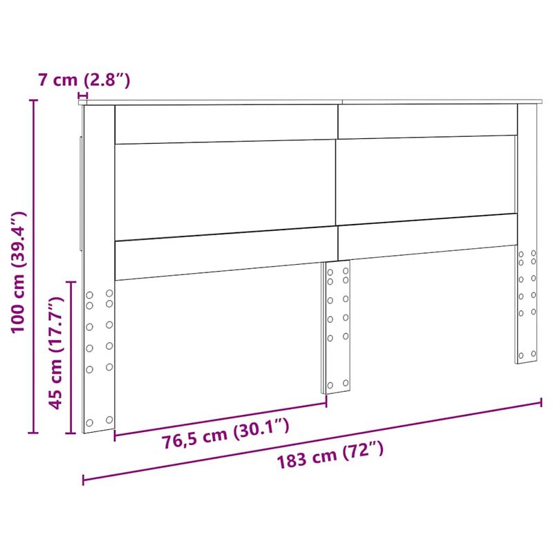 Casa si Gradina - Mobilier - Paturi si accesorii - Accesorii paturi - Tablie de pat cu LED, alb, 180x5x118/128 cm, piele ecologica - Infinity.ro