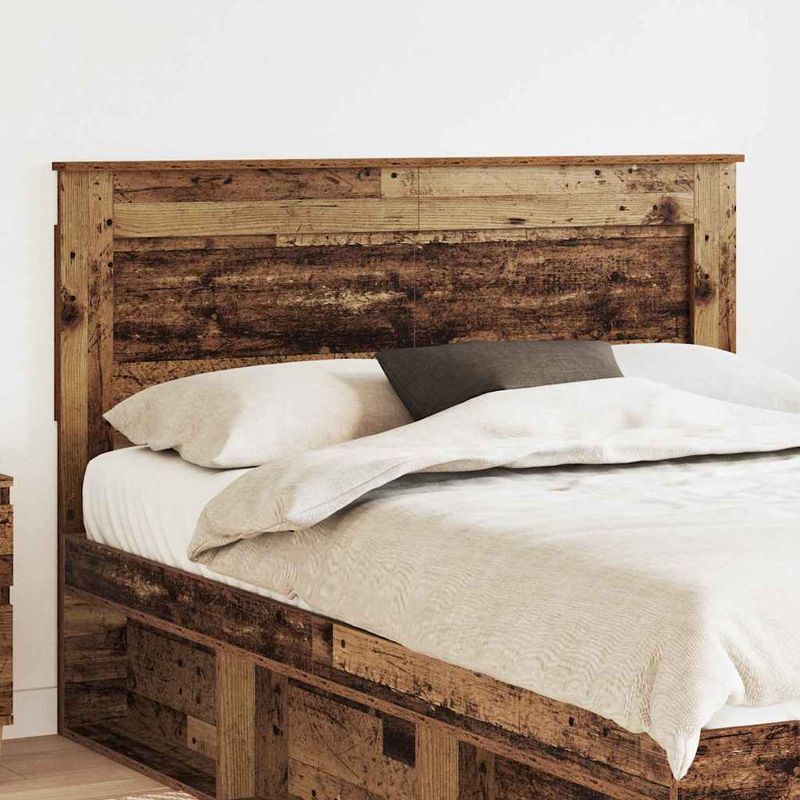 Casa si Gradina - Mobilier - Paturi si accesorii - Accesorii paturi - Tablie de pat cu aripioare negru 183x16x78/88cm piele ecologica - Infinity.ro