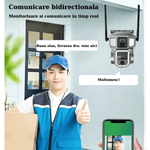 Casa si Gradina - Electrice - Smart Home - Camere de supraveghere - Camera Supraveghere Ultra HD, Conexiune Wi-Fi sau SIM, Panou Solar, Detectie , Comunicare Bidirectionala, Night Vision - Infinity.ro