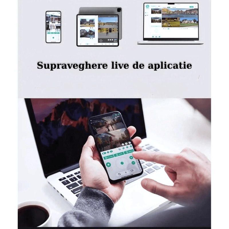 Casa si Gradina - Electrice - Smart Home - Camere de supraveghere - Camera Supraveghere Ultra HD, Conexiune Wi-Fi sau SIM, Panou Solar, Detectie , Comunicare Bidirectionala, Night Vision - Infinity.ro