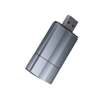 Auto si Moto - Electronice auto - Multimedia auto - Adaptor wireless CarPlay & Android Auto 2-in-1 ZYTEQ®️ PL2, iOS 10+/Android 11+, WiFi 5GHz, Plug-and-Play, gri - Infinity.ro