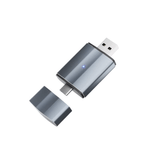 Auto si Moto - Electronice auto - Multimedia auto - Adaptor wireless CarPlay & Android Auto 2-in-1 ZYTEQ®️ PL2, iOS 10+/Android 11+, WiFi 5GHz, Plug-and-Play, gri - Infinity.ro