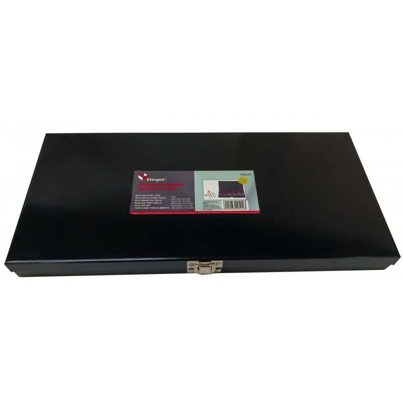 Casa si Gradina - Electrice - Echipamente electrice - Accesorii compresoare - Kit profesional de reparare filete M5-M12 131 elemente VERKE V86230 - Infinity.ro