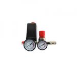 Casa si Gradina - Electrice - Echipamente electrice - Accesorii compresoare - Presostat compresor aer cu supapa si regulator de presiune cu cuple rapide 20A 220V 6-8 bari B-AC011F - Infinity.ro
