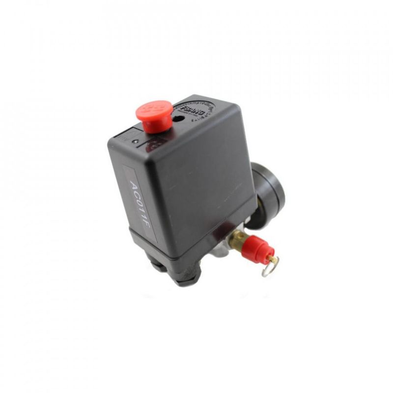 Casa si Gradina - Electrice - Echipamente electrice - Accesorii compresoare - Presostat compresor aer cu supapa si regulator de presiune cu cuple rapide 20A 220V 6-8 bari B-AC011F - Infinity.ro
