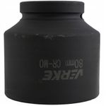 Auto si Moto - Piese auto si accesorii - Piese auto - Pompe de combustibil si injectoare - Cheie tubulara de impact, 80mm, 1" V39416 VERKE - Infinity.ro