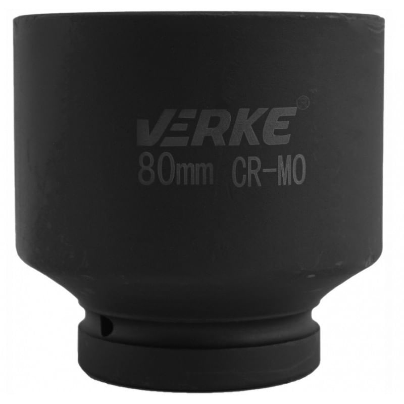 Auto si Moto - Piese auto si accesorii - Piese auto - Pompe de combustibil si injectoare - Cheie tubulara de impact, 80mm, 1" V39416 VERKE - Infinity.ro