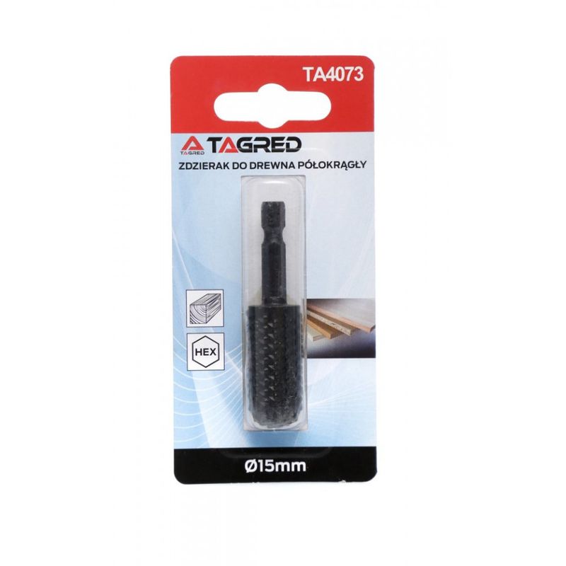 Casa si Gradina - Constructii - Scule electrice si accesorii - Accesorii pentru frezare - Freza cilindrico-semisferica 15mm bormasina pentru lemn TA4073 TAGRED - Infinity.ro
