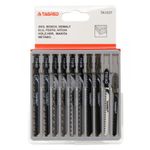 Casa si Gradina - Constructii - Scule electrice si accesorii - Scule multifunctionale si accesorii - Set 10 lame diferite utilizari pentru ferastraie tip pendular TA1037 TAGRED - Infinity.ro