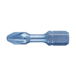 Casa si Gradina - Constructii - Scule electrice si accesorii - Seturi si accesorii pentru gaurit si insurubat - Bit hexagonal 1/4'' de IMPACT BLUE SHOCK DIN/ISO 1173 Forma E 6,3 - profil Pozidrive PZ 2 - Infinity.ro