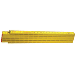 Casa si Gradina - Constructii - Scule de mana si unelte - Unelte de masurat - Block 52 Y Metru lemn fag 2 m imbinari din otel si nituri vizibile, culoare gaben 2 m - Infinity.ro