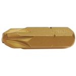 Casa si Gradina - Constructii - Scule electrice si accesorii - Seturi si accesorii pentru gaurit si insurubat - Set 3 biti hexagonali 1/4'' TiN Forma C 6,3 - profil Pozidrive, DIM PZ 3, D 8, L 25 - Infinity.ro