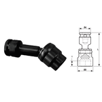 Casa si Gradina - Constructii - Scule de mana si unelte - Chei si truse chei - Cap cheie tubulara de impact articulata 1/2'' 6 laturi varianta lunga 17 - Infinity.ro