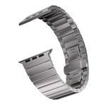 Laptop, Telefoane si Tablete - Wearables si gadgeturi - Wearables - Accesorii wearables - Curea titan Grad 2 LUVLU™ pentru Apple Watch Ultra / Ultra 2 (49mm) - finisaj DLC rezistent la uzura - Infinity.ro