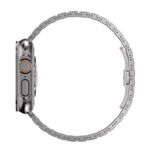 Laptop, Telefoane si Tablete - Wearables si gadgeturi - Wearables - Accesorii wearables - Curea titan Grad 2 LUVLU™ pentru Apple Watch Ultra / Ultra 2 (49mm) - finisaj DLC rezistent la uzura - Infinity.ro