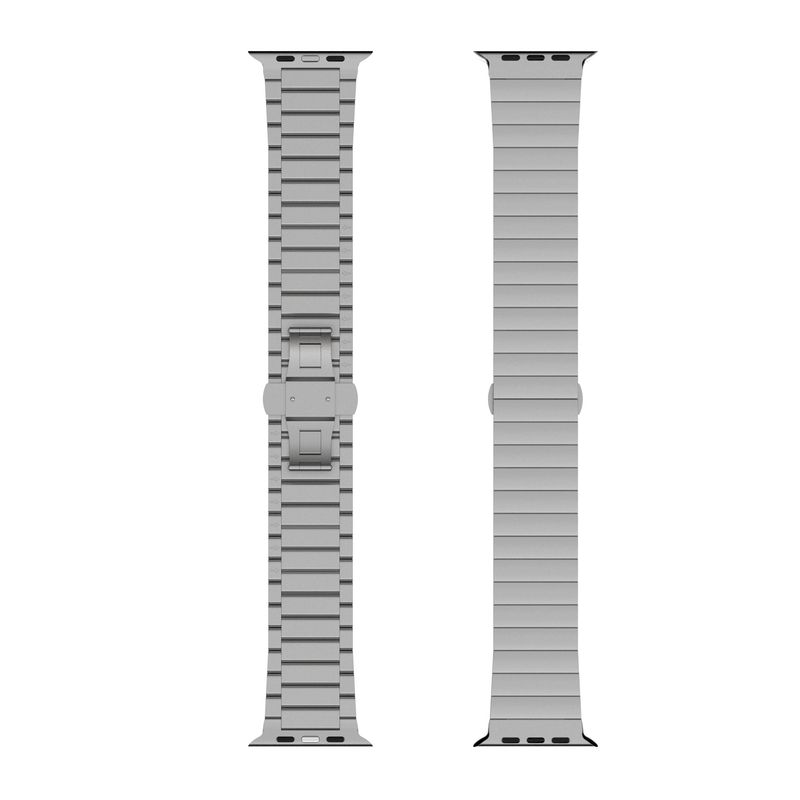 Laptop, Telefoane si Tablete - Wearables si gadgeturi - Wearables - Accesorii wearables - Curea titan Grad 2 LUVLU™ pentru Apple Watch Ultra / Ultra 2 (49mm) - finisaj DLC rezistent la uzura - Infinity.ro