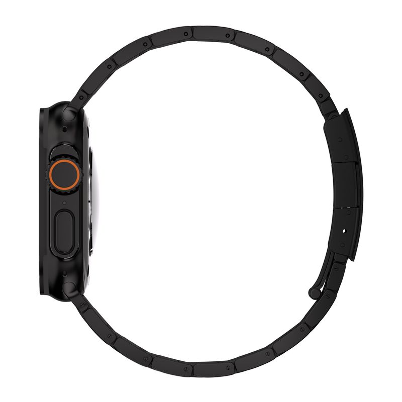 Laptop, Telefoane si Tablete - Wearables si gadgeturi - Wearables - Accesorii wearables - Curea din titan Grad 2 LUVLU™ pentru Apple Watch Ultra / Ultra 2 (49mm) cu finisaj DLC premium - Infinity.ro