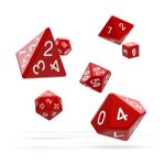 Jucarii, Copii si Bebe - Jucarii si jocuri - Figurine - Oakie Doakie Dice RPG Set Solid - Red (7) - Infinity.ro