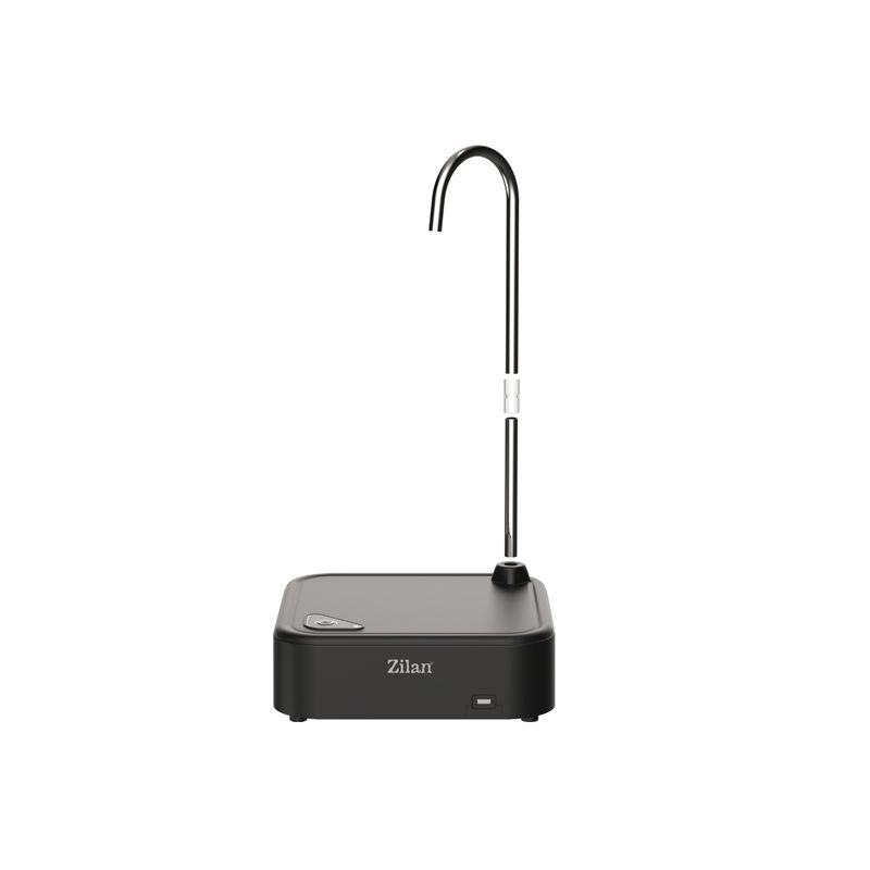 Casa si Gradina - Mobilier - Organizare si depozitare - Dozatoare/dispensere de apa - Pompa de apa reincarcabila Zilan ZLN2648 cu dispenser, Baterie 800mAh, Putere 5V / 4W - Infinity.ro