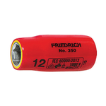 Casa si Gradina - Constructii - Scule de mana si unelte - Chei si truse chei - FR350 Cap cheie tubulara 1/2'' izolat la 1000 V, DIM 19 - 350198 - Infinity.ro