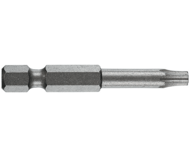 Bit TORSION 1/4'' DIN/ISO 1173 Forma E 6,3 - profil TORX, TX 27, L 50 ...