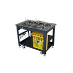 Casa si Gradina - Constructii - Scule de mana si unelte - Mese si bancuri de lucru - KIT Banc de Sudura PROFESIONAL 1200x750 mm, 66 Accesorii incluse, Rhino Cart®, TDQ612075-K1 - Infinity.ro