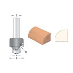 Casa si Gradina - Constructii - Scule electrice si accesorii - Accesorii pentru frezare - Freza  cu coada, cu placute amovibile profilata 1/4 concav R6 - Infinity.ro