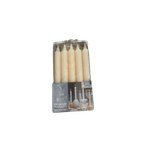 Casa si Gradina - Decoratiuni - Aromaterapie si lumanari - Lumanari si candele - Set 10 Bucati Lumanari Cilindrice Gala, Inaltime 193mm, Diametru 21mm, Timp Ardere 7 ore, Culoare Crem - Infinity.ro