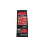 Casa si Gradina - Decoratiuni - Aromaterapie si lumanari - Lumanari si candele - Lumanari tip pastila cu aroma de capsuna, 10 buc/set - Infinity.ro