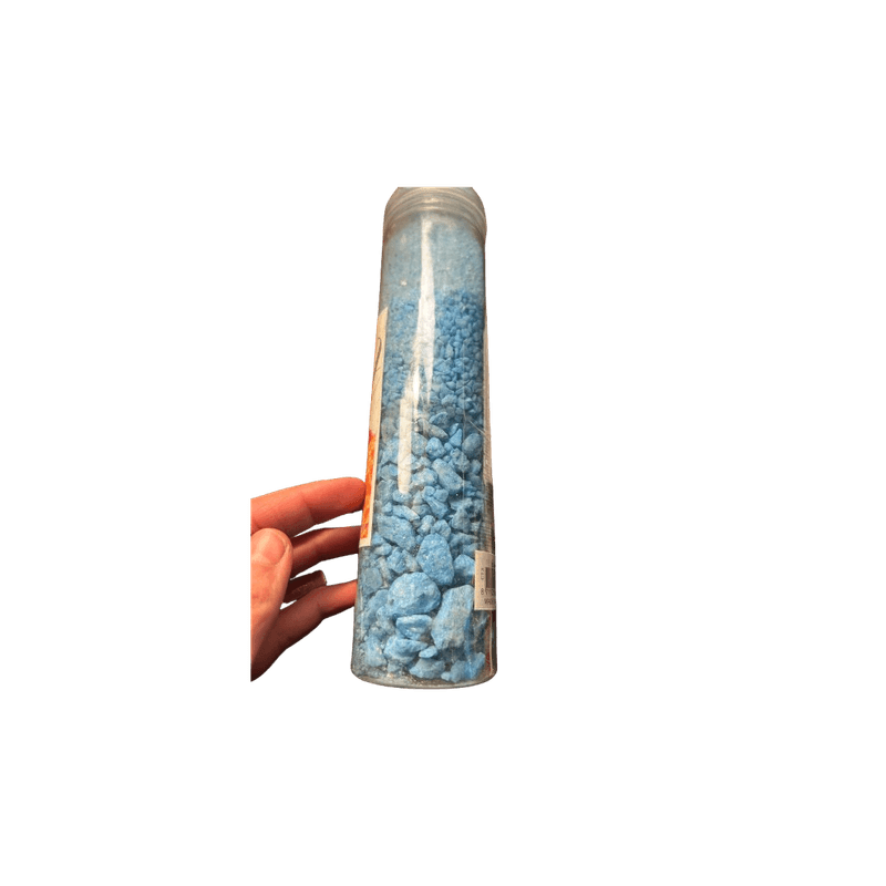 Casa si Gradina - Gradina si terasa - Decoratiuni exterior - Ornamente gradina - Nisip colorat decorativ pentru aranjamente, Albastru - Infinity.ro