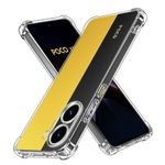 Laptop, Telefoane si Tablete - Telefoane mobile si accesorii - Accesorii Telefoane - Huse telefoane - Husa pentru Xiaomi Poco X7 Pro - Techsuit Shockproof Clear Silicone - Clear - Infinity.ro