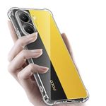 Laptop, Telefoane si Tablete - Telefoane mobile si accesorii - Accesorii Telefoane - Huse telefoane - Husa pentru Xiaomi Poco X7 Pro - Techsuit Shockproof Clear Silicone - Clear - Infinity.ro