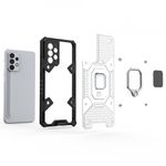 Laptop, Telefoane si Tablete - Telefoane mobile si accesorii - Accesorii Telefoane - Huse telefoane - Husa pentru Samsung Galaxy A52 4G / A52 5G / A52s 5G - Techsuit Honeycomb Armor - Black - Infinity.ro