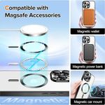Laptop, Telefoane si Tablete - Telefoane mobile si accesorii - Accesorii Telefoane - Huse telefoane - Husa pentru iPhone 16 Pro - Techsuit Luxury Crystal MagSafe - Light Purple - Infinity.ro