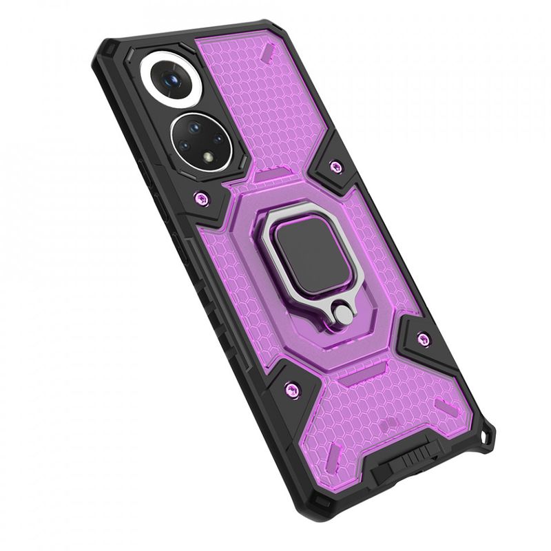 Laptop, Telefoane si Tablete - Telefoane mobile si accesorii - Accesorii Telefoane - Huse telefoane - Husa pentru Huawei nova 9 / Honor 50 - Techsuit Honeycomb Armor - Rose-Violet - Infinity.ro