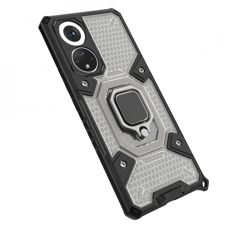 Laptop, Telefoane si Tablete - Telefoane mobile si accesorii - Accesorii Telefoane - Huse telefoane - Husa pentru Huawei nova 9 / Honor 50 - Techsuit Honeycomb Armor - Black - Infinity.ro