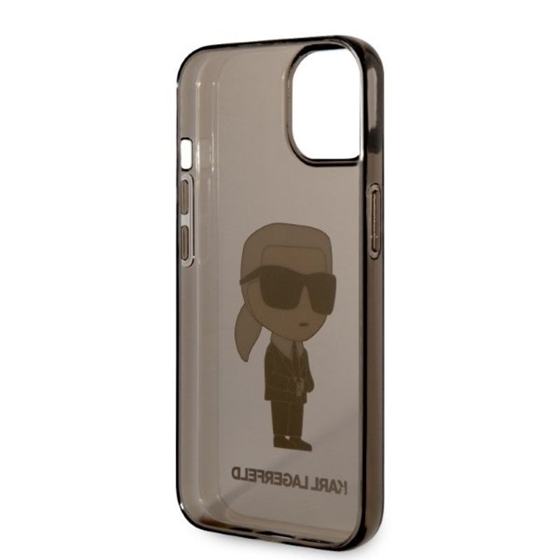 Laptop, Telefoane si Tablete - Telefoane mobile si accesorii - Accesorii Telefoane - Huse telefoane - Husa iPhone 14 Plus - Karl Lagerfeld Hardcase (KLHCP14MHNIKTCK) - Ikonik Karl Lagerfeld - Infinity.ro