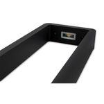 Casa si Gradina - Corpuri si surse de iluminat - Iluminat exterior - Stalpi - Stalp LED pentru exterior Rio negru mat, 7W, 400lm, lumina neutra (4000K), IP54, Masterled - Infinity.ro