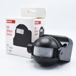 Casa si Gradina - Electrice - Smart Home - Centrale si module smart home - Senzor de miscare aplicat PIR, distanta detectie 12 metri, unghi detectie 180 grade, negru, EMOS - Infinity.ro