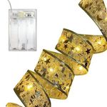 Casa si Gradina - Decoratiuni - Decoratiuni petrecere - Bannere si ghirlande decorative - Panglica LED, 100 leduri, 10 metri, alimentare cu baterii, lumina calda(2700K), Masterled - Infinity.ro