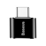 Laptop, Telefoane si Tablete - Telefoane mobile si accesorii - Accesorii Telefoane - Cabluri si adaptoare telefoane - Adaptor USB la USB-C 2.4A, negru, Baseus - Infinity.ro