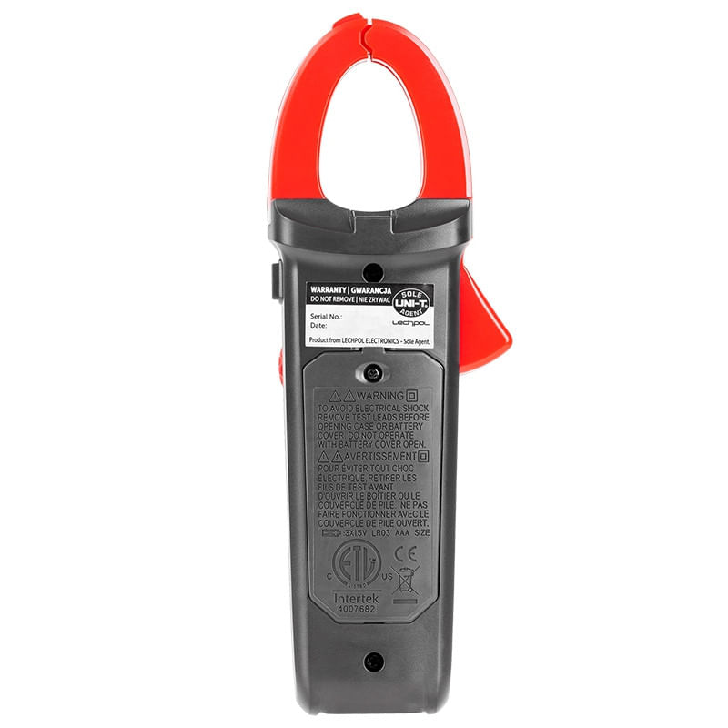 Casa si Gradina - Constructii - Scule electrice si accesorii - Aparate de masura - Clampmetru digital universal, max 600 V,amperaj max. 400 A, UT213B UNI-T - Infinity.ro