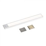 Casa si Gradina - Corpuri si surse de iluminat - Plafoniere, aplice si spoturi - Corp led pentru dulap cu senzor de miscare si acumulator, 2.5 W, lumina neutra(4000K), 260 lm, IP20, argintiu, V-TAC - Infinity.ro