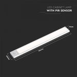 Casa si Gradina - Corpuri si surse de iluminat - Plafoniere, aplice si spoturi - Corp led pentru dulap cu senzor de miscare si acumulator, 2.5 W, lumina neutra(4000K), 260 lm, IP20, argintiu, V-TAC - Infinity.ro