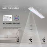 Casa si Gradina - Corpuri si surse de iluminat - Plafoniere, aplice si spoturi - Corp led pentru dulap cu senzor de miscare si acumulator, 2.5 W, lumina neutra(4000K), 260 lm, IP20, argintiu, V-TAC - Infinity.ro